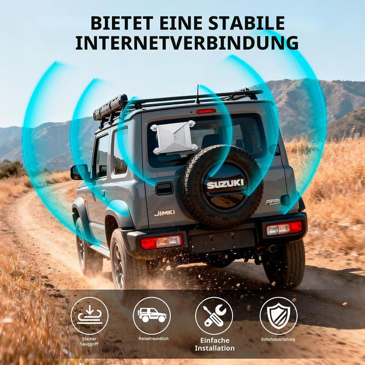 Starlink Mini Saugnapfhalterung,Starlink Mini Autohalterung für Auto Sunroof, RV, Boot & Fenster,Sta