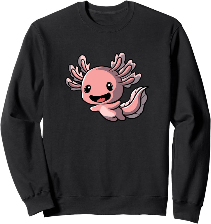 Axolotl Salamander Lurch Molch Amphibie - Süsses Axolotl Sweatshirt