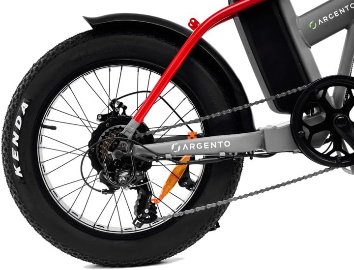Argento Unisex – Erwachsene Mini Max E-Fahrrad Grau, Grau
