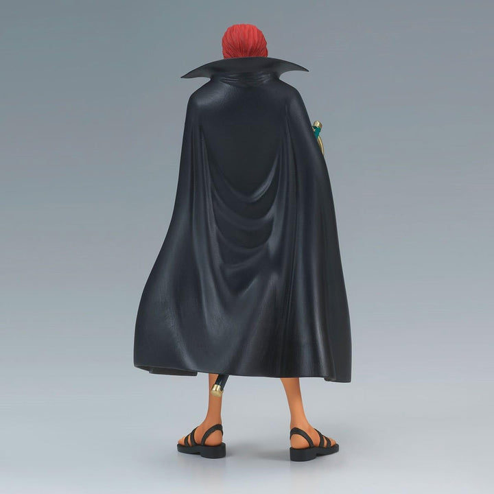 BANPRESTO Shanks One Piece Actionfigur, Film Red, Dxf The Grandline Series, 17 cm, Mehrfarbig, BP881