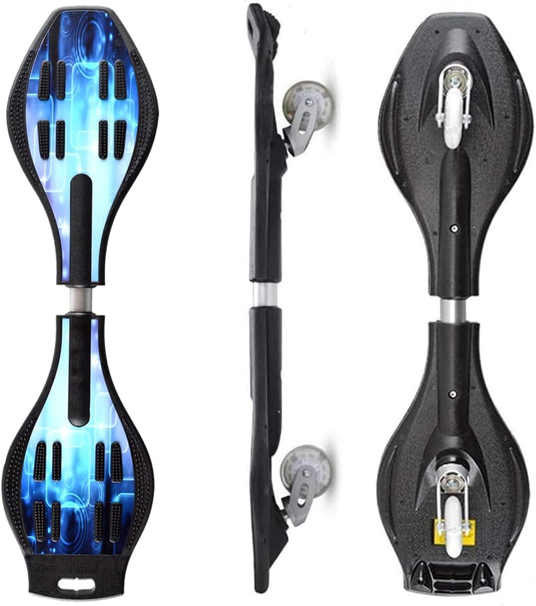 Sumeber Waveboard Kinder Street Surfen Caster Torsion Skateboard Double Decks Casterboards für Wave/