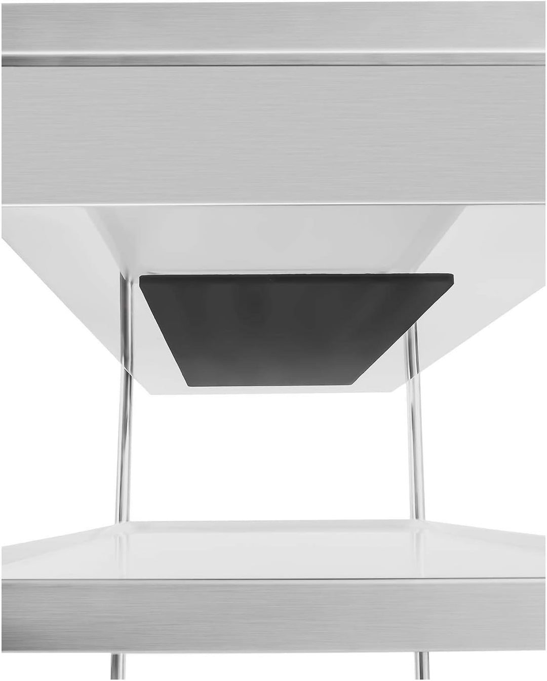 Royal Catering - Servierwagen Küchenwagen (2 Borde, 1 Abräummulde, 150 kg belastbar, 84,50 x 52,50 x