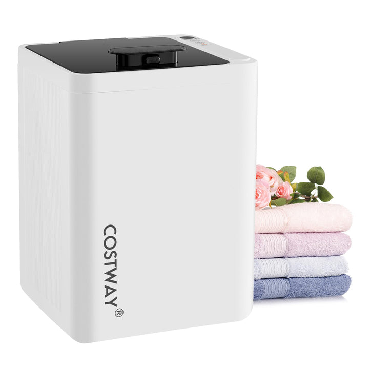 COSTWAY 23L Handtuchwärmer, Towel Warmer mit 6-stufigem Timer & LED Anzeige, Temperatur bis zu 125 °