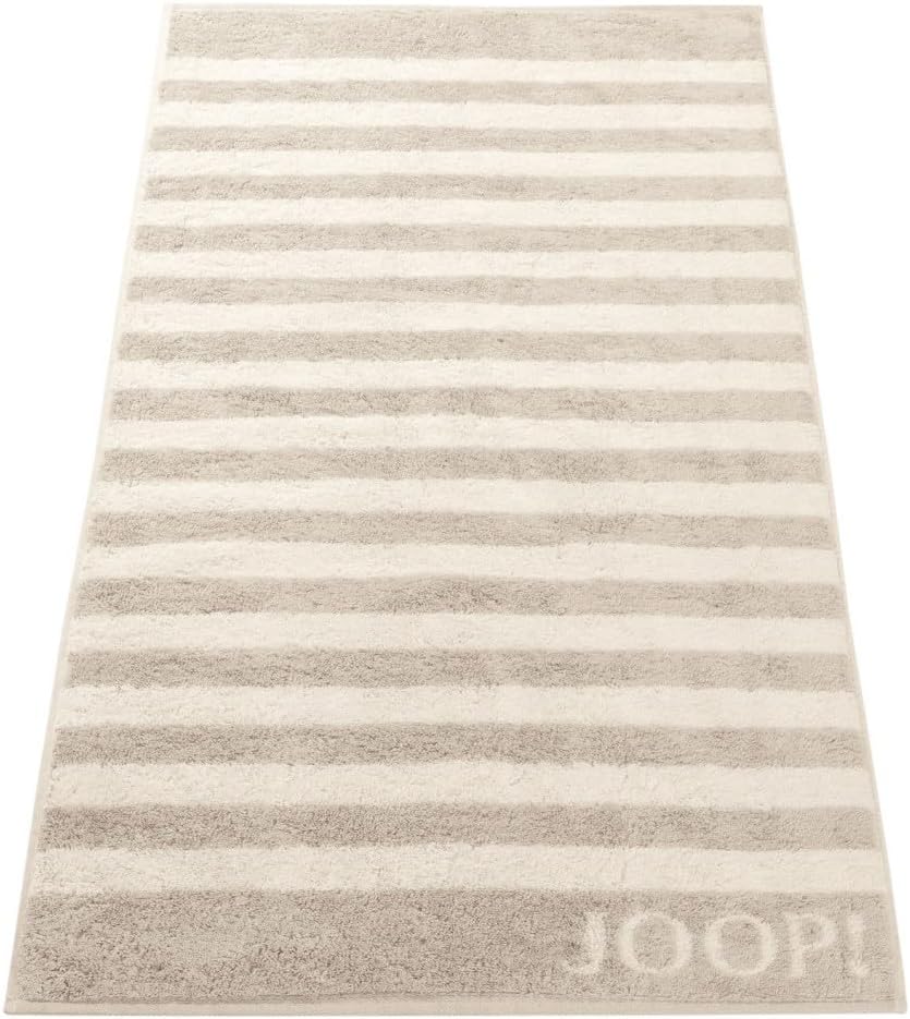Joop! Handtücher Classic Stripes 1610 Sand - 30 Saunatuch 80x200 cm, Saunatuch 80x200 cm