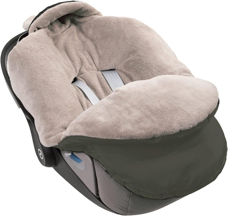 millybo Fusssack Baby Einschlagdecke für Winter geeignet für Kinderwagen Babyschale Babybett Autosit