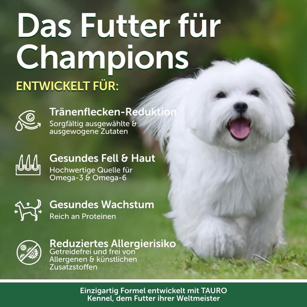 Nature's Protection Superior Care Trockenfutter für Alle Rassengrössen Hunde Fell der Hellen Farbe (
