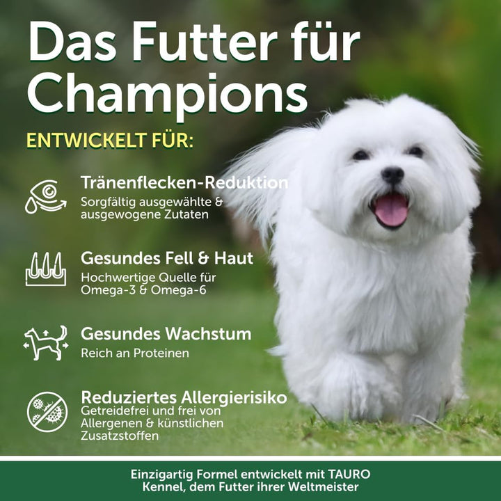 Nature's Protection Superior Care Trockenfutter für Alle Rassengrössen Hunde Fell der Hellen Farbe (