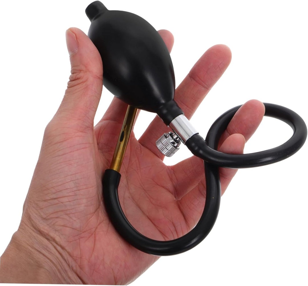MAGICLULU Manuelle Zuckerblaspumpe Kupferrohr Backzubehör Zuckerdekoration Gebläsepumpe Süssigkeiten