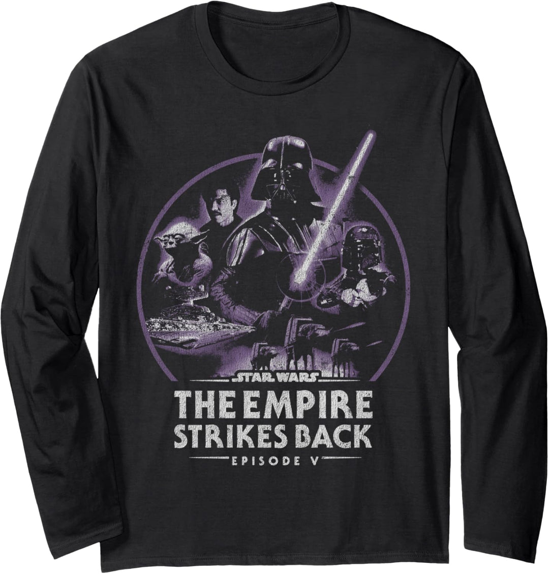 Star Wars: The Empire Strikes Back Group Shot Dark Circle Langarmshirt