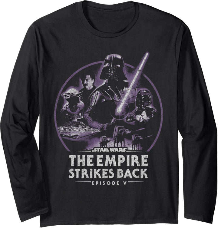 Star Wars: The Empire Strikes Back Group Shot Dark Circle Langarmshirt