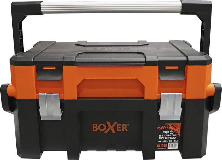 BOXER® Werkzeugkasten leer Kunststoff 58cm – Werkzeugkiste leer Kunststoff mit Aluminiumgriff – Tool