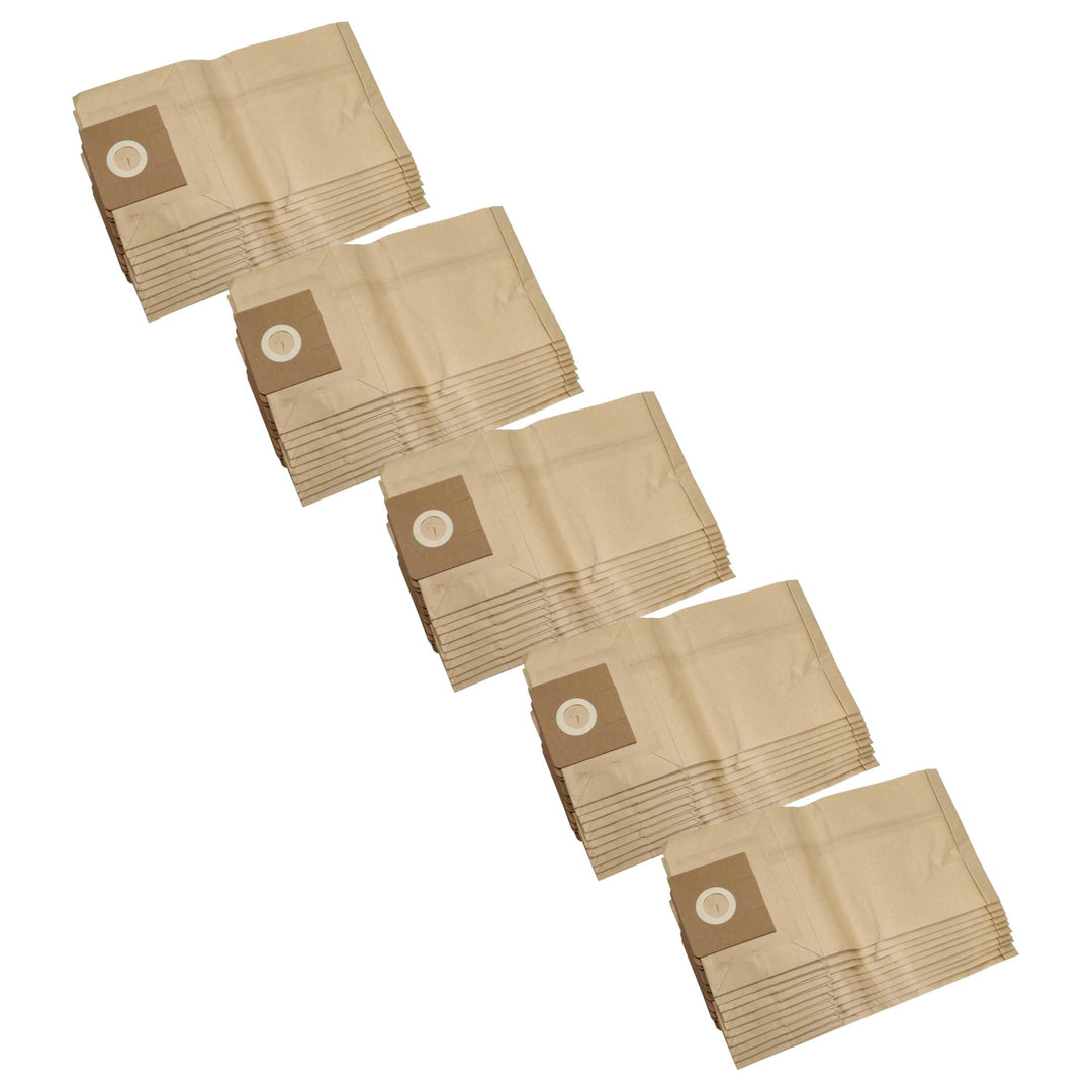 vhbw 50x Staubbeutel kompatibel mit Kärcher NT 25/1, NT 35/1 Eco/TE, NT 351 Eco/Profi/HO, NT 351 Eco