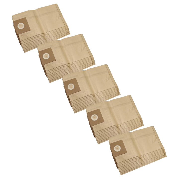 vhbw 50x Staubbeutel kompatibel mit Kärcher NT 25/1, NT 35/1 Eco/TE, NT 351 Eco/Profi/HO, NT 351 Eco