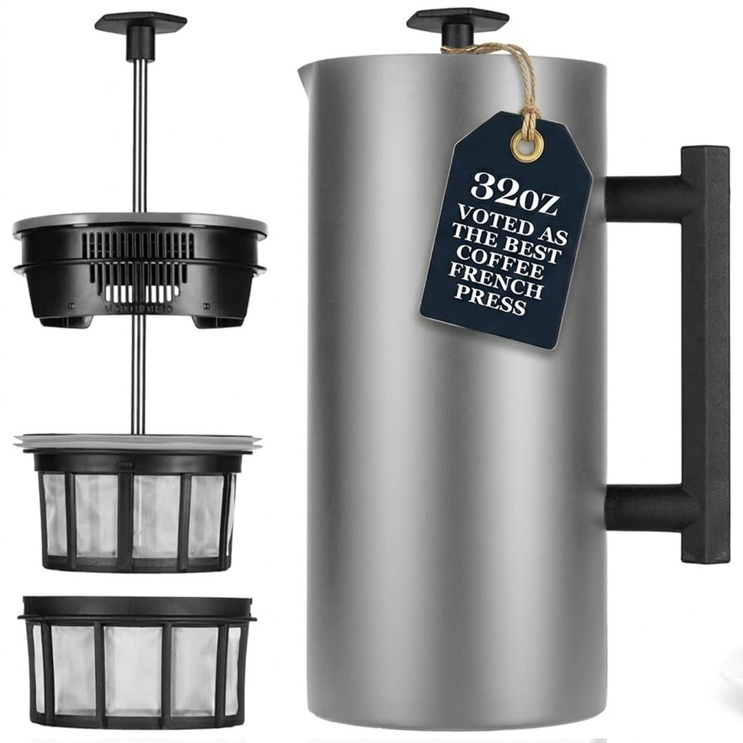 Espro 18169 French Press P6, Kaffee Stempelkanne mit Thermofunktion, Coffee-Maker, Kaffeezubereiter,