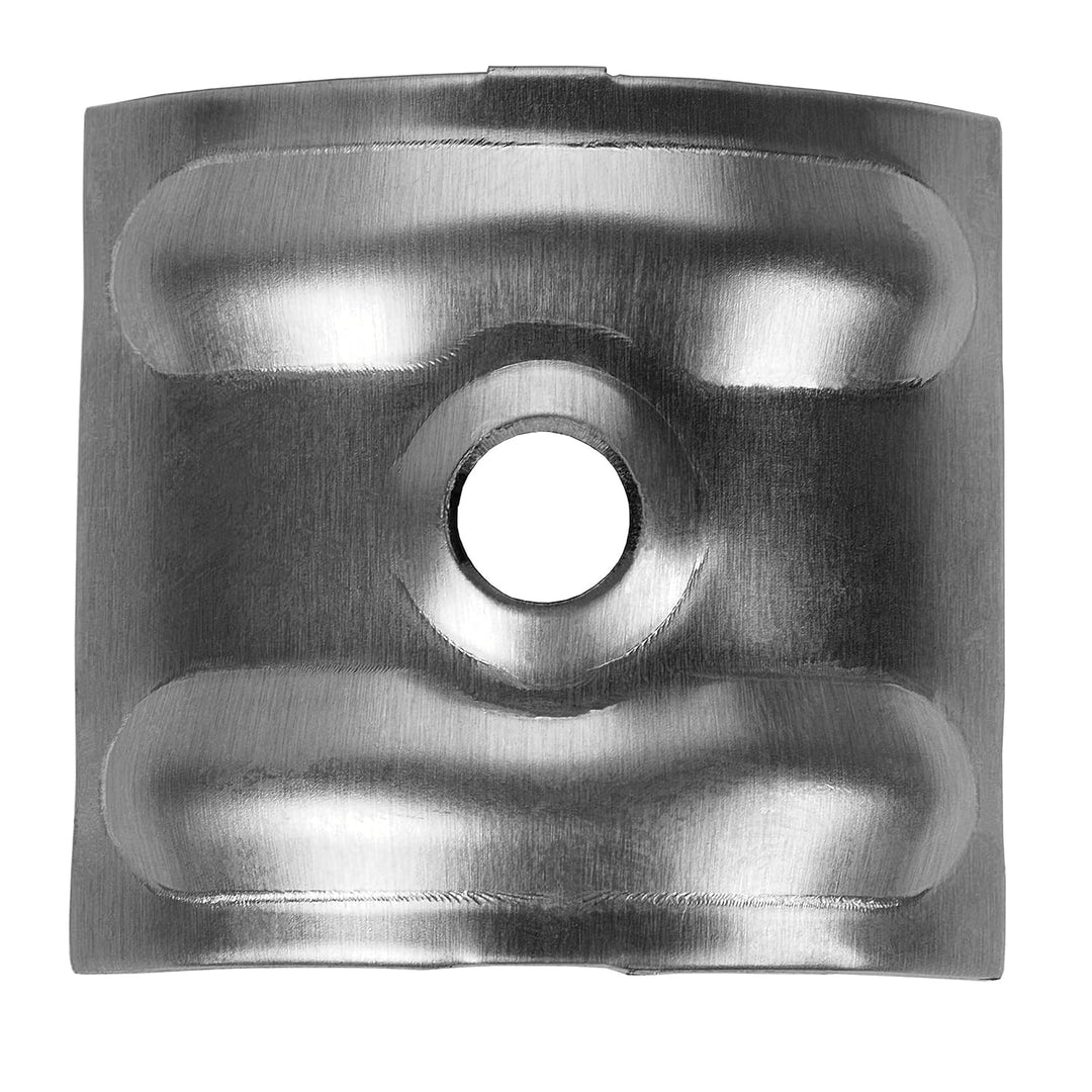 100 Kalotten blank Aluminium 24° für Sinus Profil 76/18 Wellplatten Lichtplatten