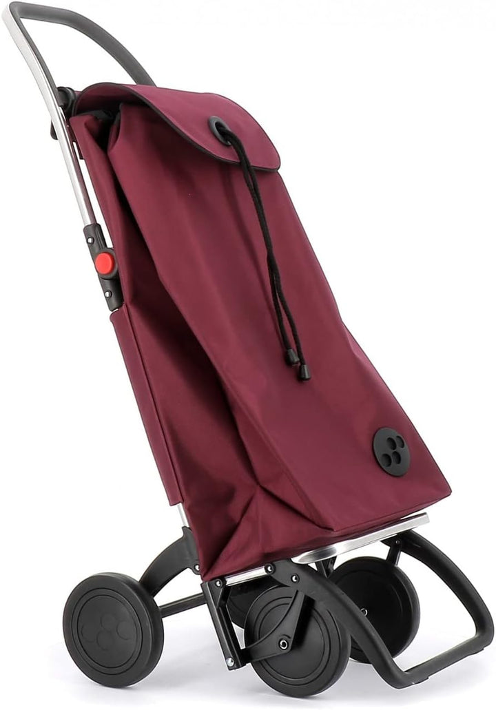 Klappbarer Einkaufstrolley Rolser I-Max MF 4 Räder - Burdeos 4 Räder Zusammenklappbar Burdeos, 4 Räd