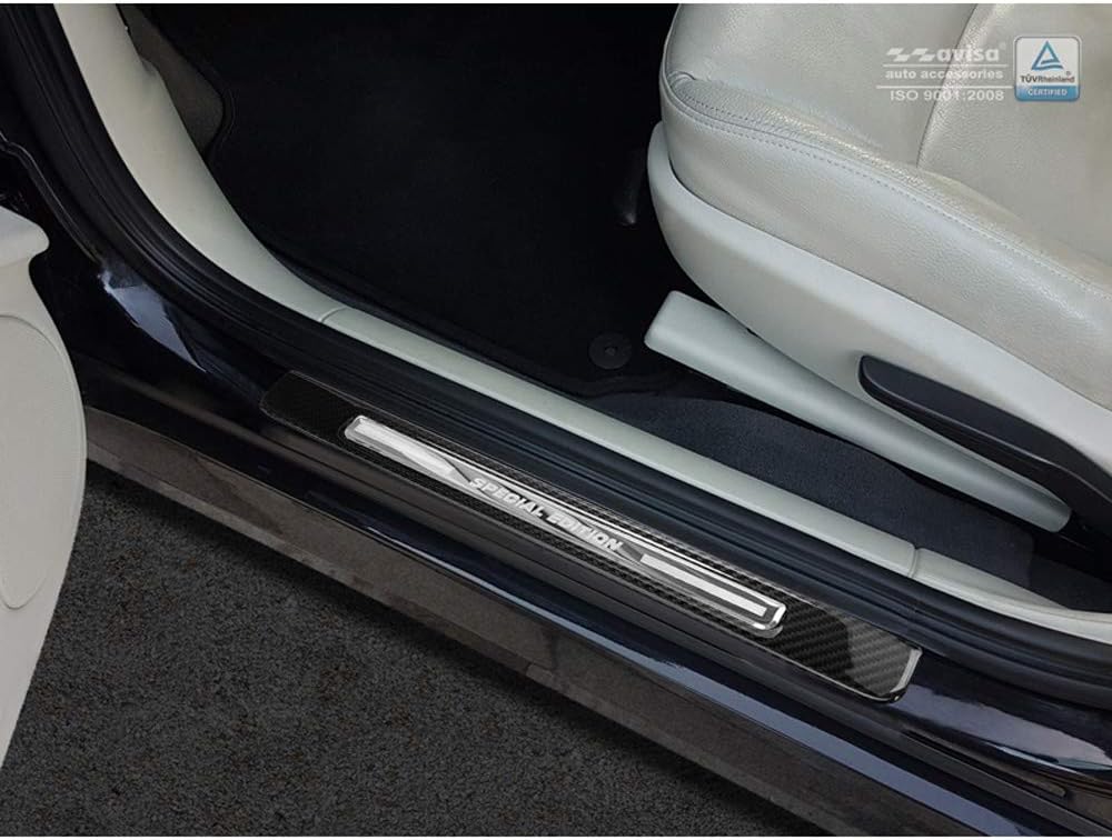 Avisa Edelstahl Heckstossstangenschutz kompatibel mit Mazda CX-5 II 2017- 'Ribs'