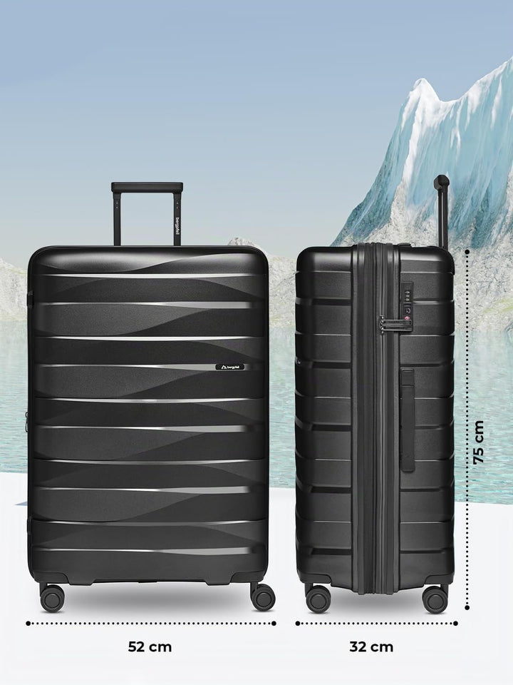 Hartschalenkoffer XL Reisekoffer leicht 77 cm | Large Trolley Unisex Polypropylen nur 4,4 kg langleb