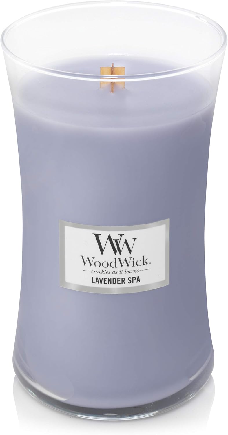 Virginia Kerze mit Lavendelduft, Brenndauer 180 Stunden, 610 g Gross Lavender Spa, Gross Lavender Sp
