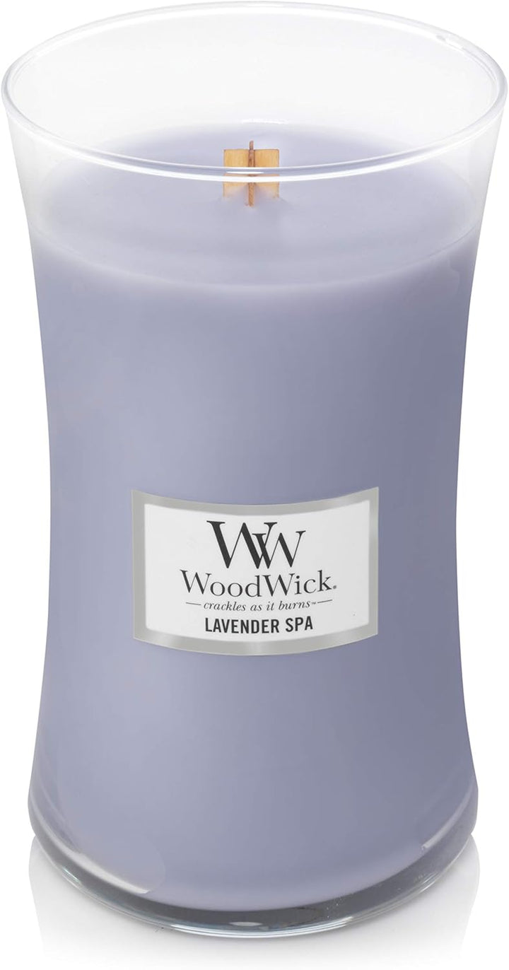 Virginia Kerze mit Lavendelduft, Brenndauer 180 Stunden, 610 g Gross Lavender Spa, Gross Lavender Sp