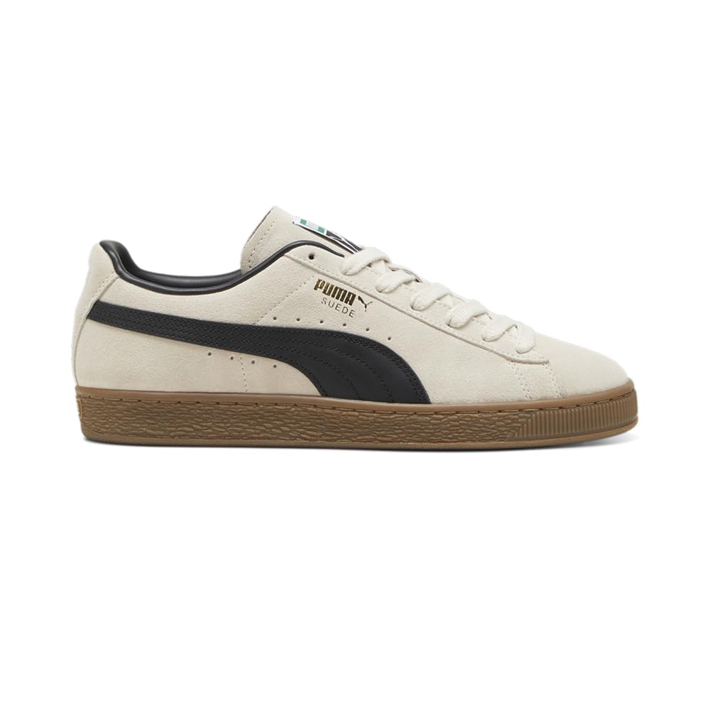 Puma Unisex Suede Classic + Sneaker 40 EU Weiss Opulenter Garten, 40 EU Weiss Opulenter Garten