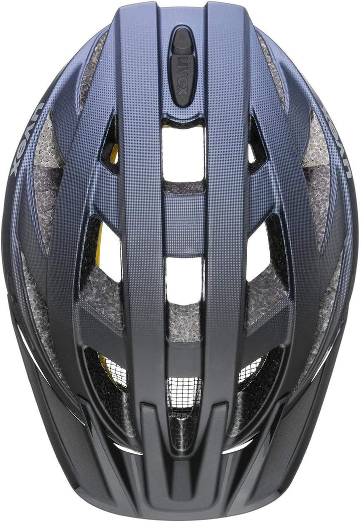 uvex Unisex – Erwachsene i-vo cc MIPS Fahrradhelm, Midnight - Silver mat, 56-60 cm Single, Single