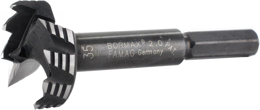 FAMAG langer Bormax 2.0 WS-Forstnerbohrer 10x70x120mm S=13mm, 10x70x120mm S=13mm