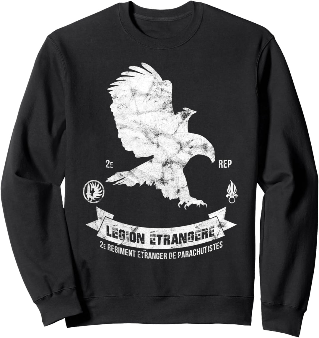 Legion Etrangere Fremdenlegion Milität Fallschirmjäger Sweatshirt