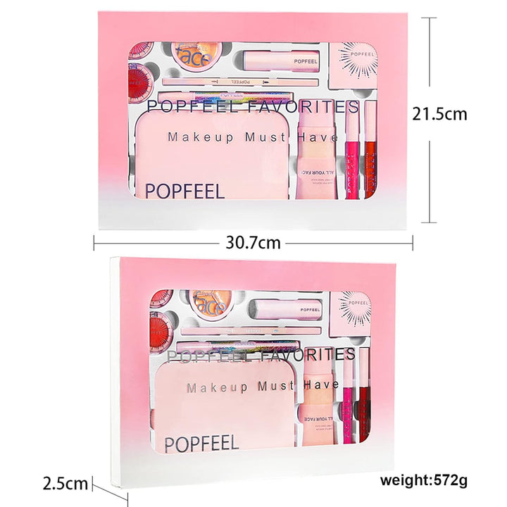 FantasyDay Multifunktions Exquisite Make-up Geschenkset Kosmetik Schmink Kit für Gesicht, Augen und