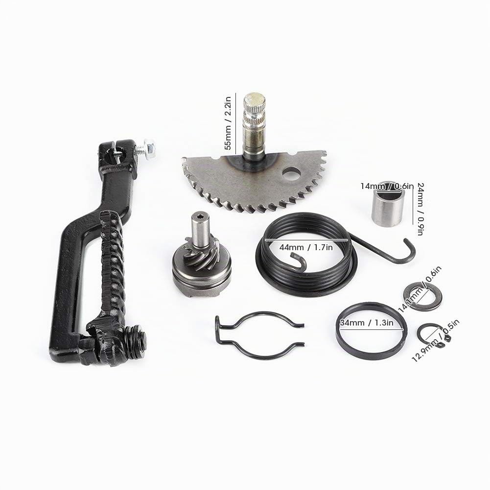 Scooter Moped Kickstart Zahnrad Starterwelle Rebuild Kit Leerlauf Zahnrad Federstart Montage Passend