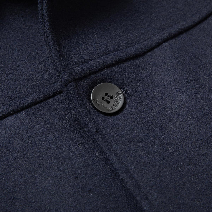 YOUTHUP Mantel Herren Wollmantel Winter Wolle Kurzmantel Regular Fit Kurz Herrenmantel für Business