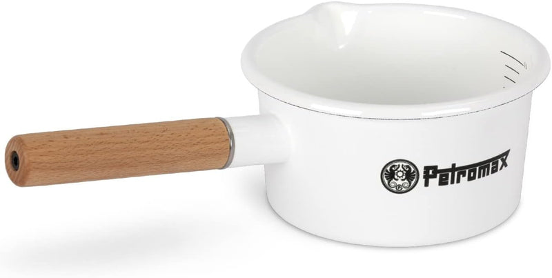 Petromax Emaille Stieltopf 1.0 l Weiss, 1.0 l Weiss