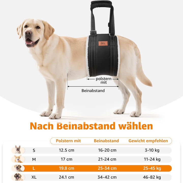 Hundegeschirr Hunde Tragehilfe Einstellbar Gehhilfe Hund Treppe Hund Hinten Lift Support Geschirr Kl