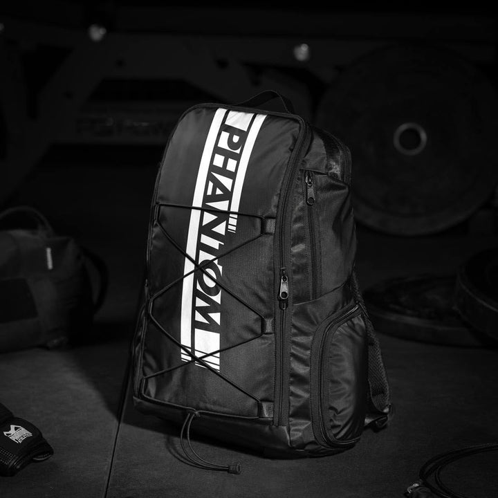 Phantom Athletics Kampfsport Rucksack - MMA Training - Herren Backpack, Daypack - Schwarz 25L APEX,