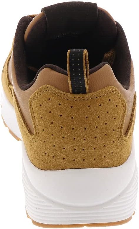 Skechers Damen Uno Sneaker 39 EU Whiskey Leather Pu Trim, 39 EU Whiskey Leather Pu Trim