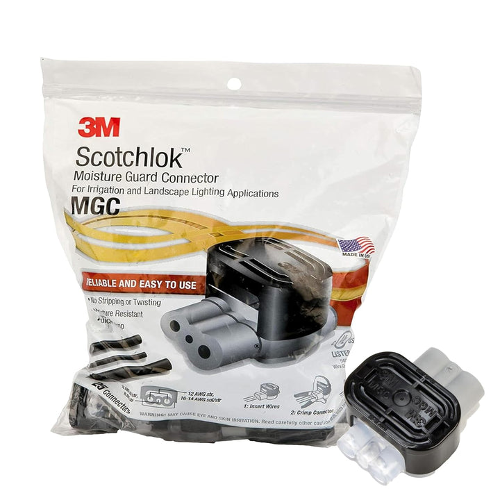 3M Scotchlok Feuchtigkeitsschutz, wetterfest, UV-beständiger Stecker für 2-3 Drähte, 16-14 AWG (soli