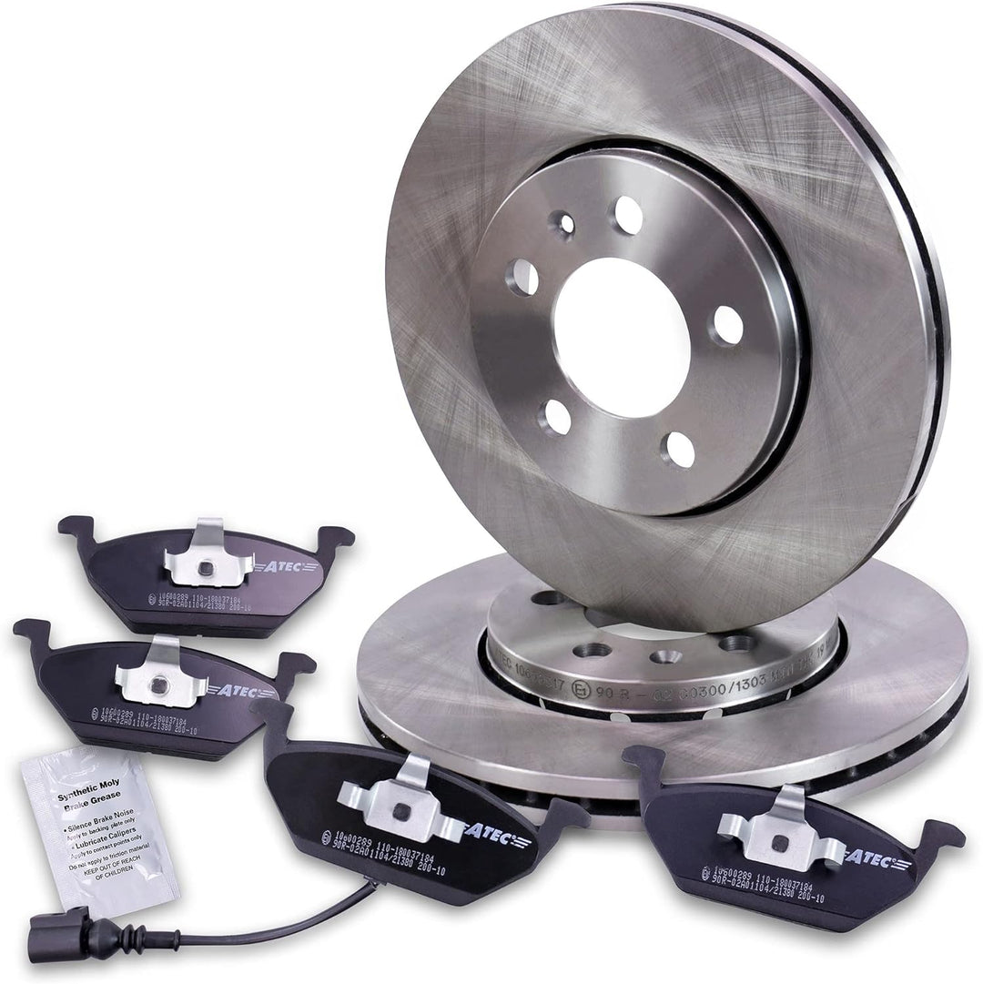 Bremsenset Vorderachse inkl. Bremsscheiben Belüftet Ø 256 mm + Bremsbeläge Vorne