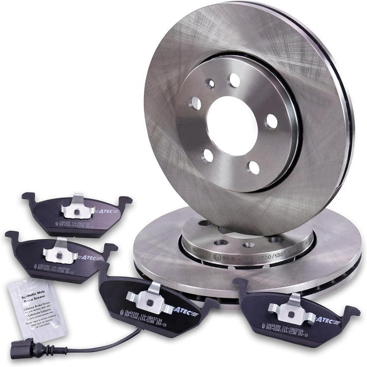 Bremsenset Vorderachse inkl. Bremsscheiben Belüftet Ø 256 mm + Bremsbeläge Vorne