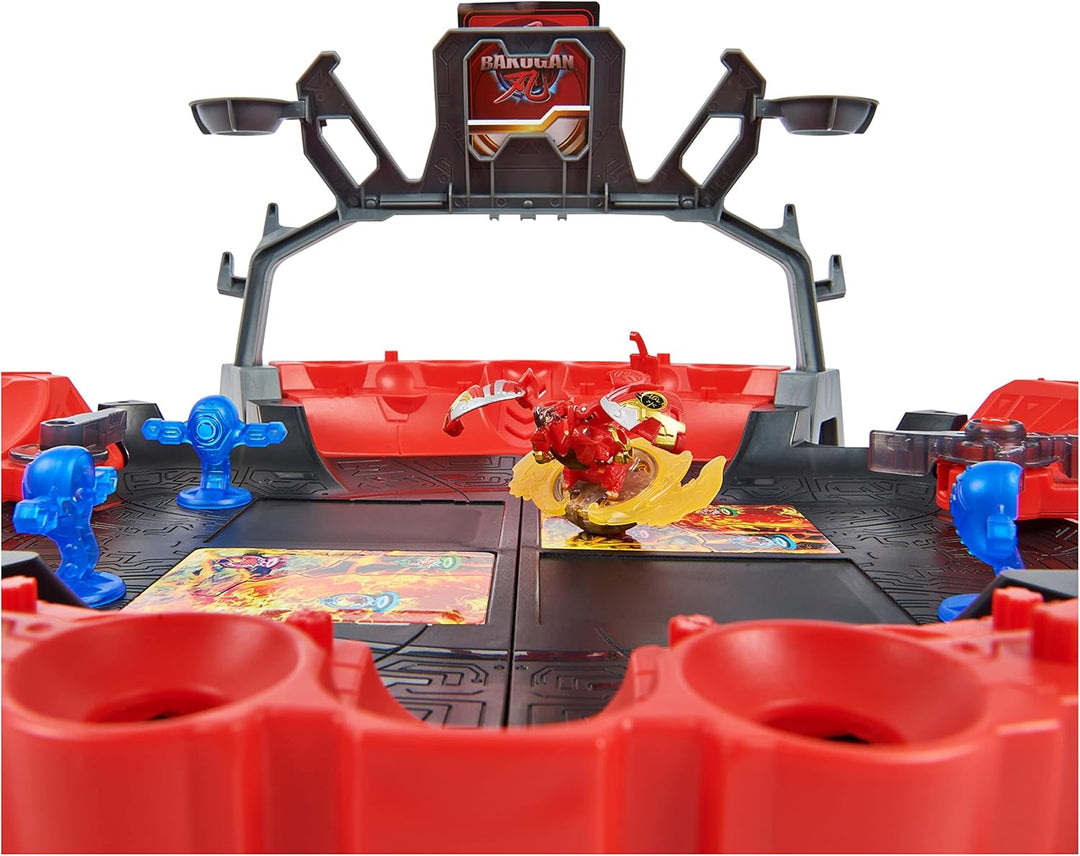 Bakugan 3.0 Battle Arena mit Special Attack Dragonoid, Spielfeld mit individuell zusammenstellbarer