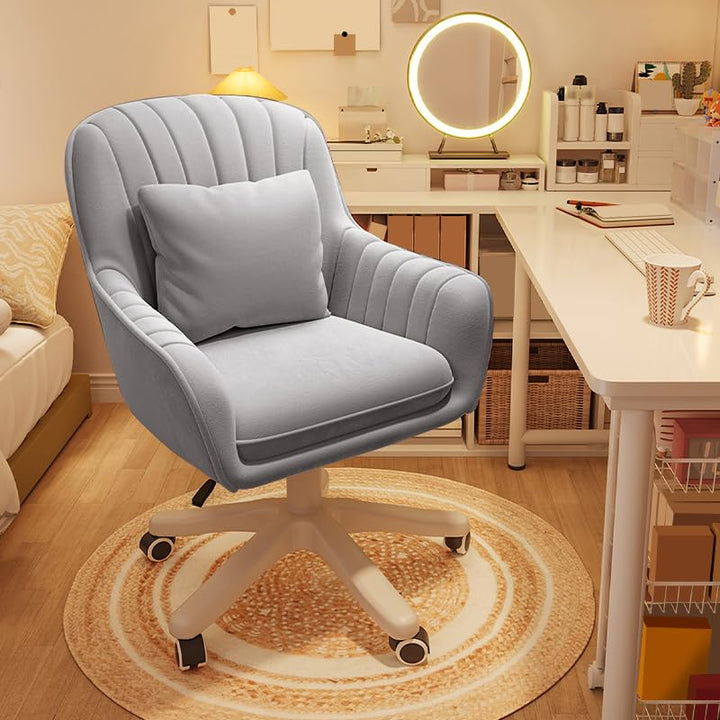 Bürostuhl Stuhl Computerstuhl mit mittelhoher Rückenlehne Gepolsterter moderner Computer-Arbeitsstuh