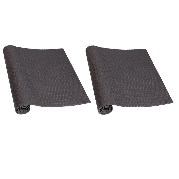 Bodenschutzmatte 200x100cm - extra dicke 7mm Unterlegmatte für Laufband, Crosstrainer, Rudergerät, R