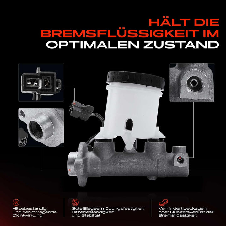 Frankberg Hauptbremszylinder Kompatibel mit MX-5 I NA 1.6L-1.8L Benzin 1990-1998 Replace# M390034
