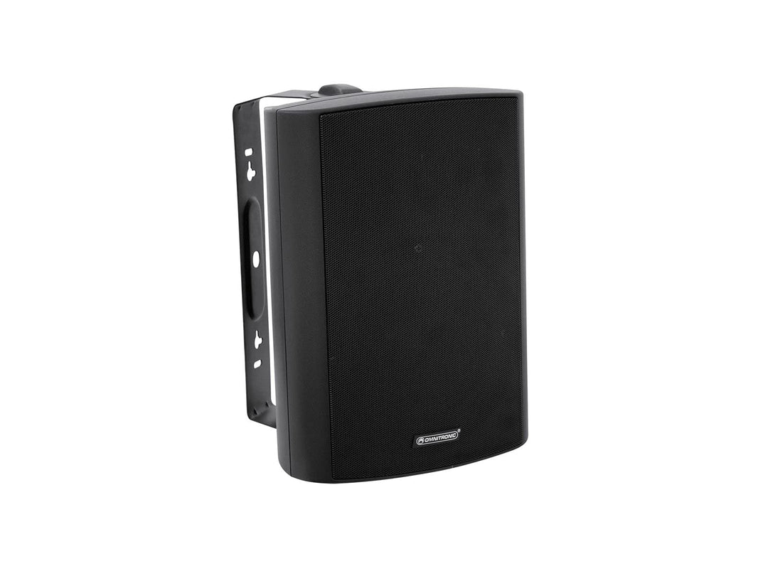 OMNITRONIC WP-6S ELA-Wandlautsprecher | 2-Wege-Lautsprecher mit Halterung, 100 V, 40 W RMS