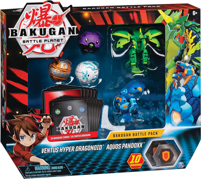 BAKUGAN Battle Pack mit 5 (2 Ultra & 3 Basic Balls), unterschiedliche Varianten