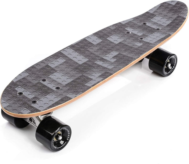 meteor Holz Skateboard Kinder - Mini Cruiser Kickboard - Skateboard mädchen Rollen Board - hohe Qual