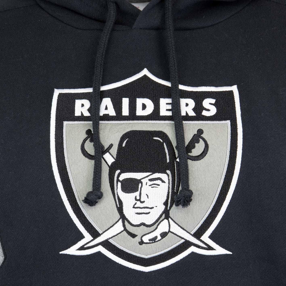 Mitchell & Ness NFL Color Blocked Hoody Kapuzenpullover M Las Vegas Raiders, M Las Vegas Raiders