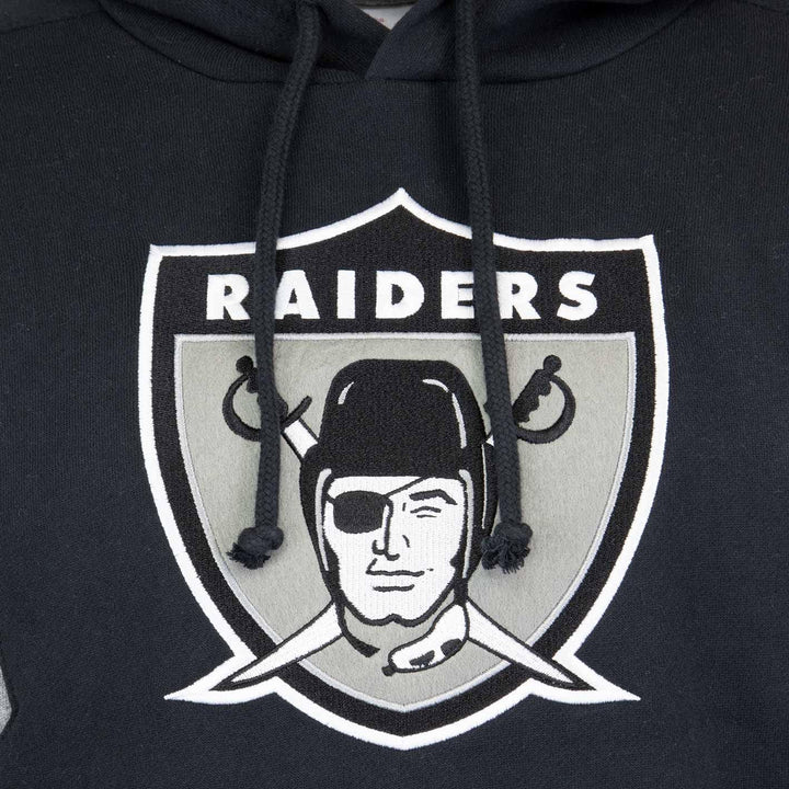 Mitchell & Ness NFL Color Blocked Hoody Kapuzenpullover M Las Vegas Raiders, M Las Vegas Raiders