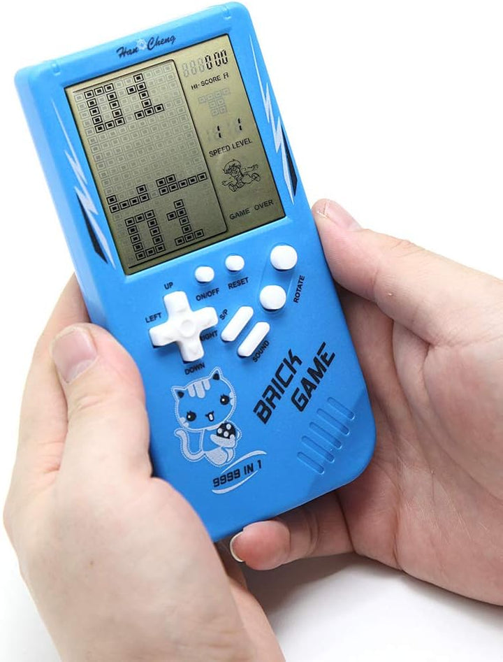 CZT Neue Grossbild-Backstein-Spielekonsole 9999 in 1 Panzer/Rennen/Schiessen/Whac-A-Mole/Pocket-Spie