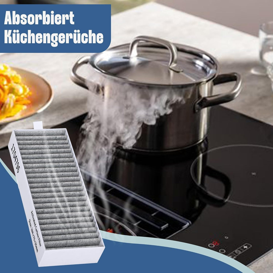8 Aktivkohlefilter für Bosch HEZ9VRCR0 17004805 17004811 Siemens 17004796 17007505 HZ9VRCR0 Neff Z82