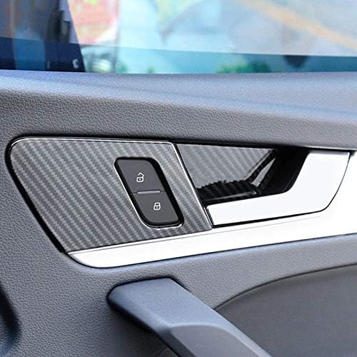 FFZ Parts Türgriff Schalen Lautsprecher Blende Abdeckung Rahmen Carbon Optik Passend Für Q5 SQ5 FY A